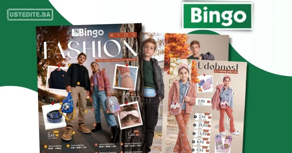 Bingo katalog Kids Fashion 21-28.10.2026