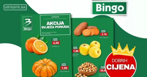 Bingo akcija SVJEŽA PONUDA 22-25.10.2026. - str. 2
