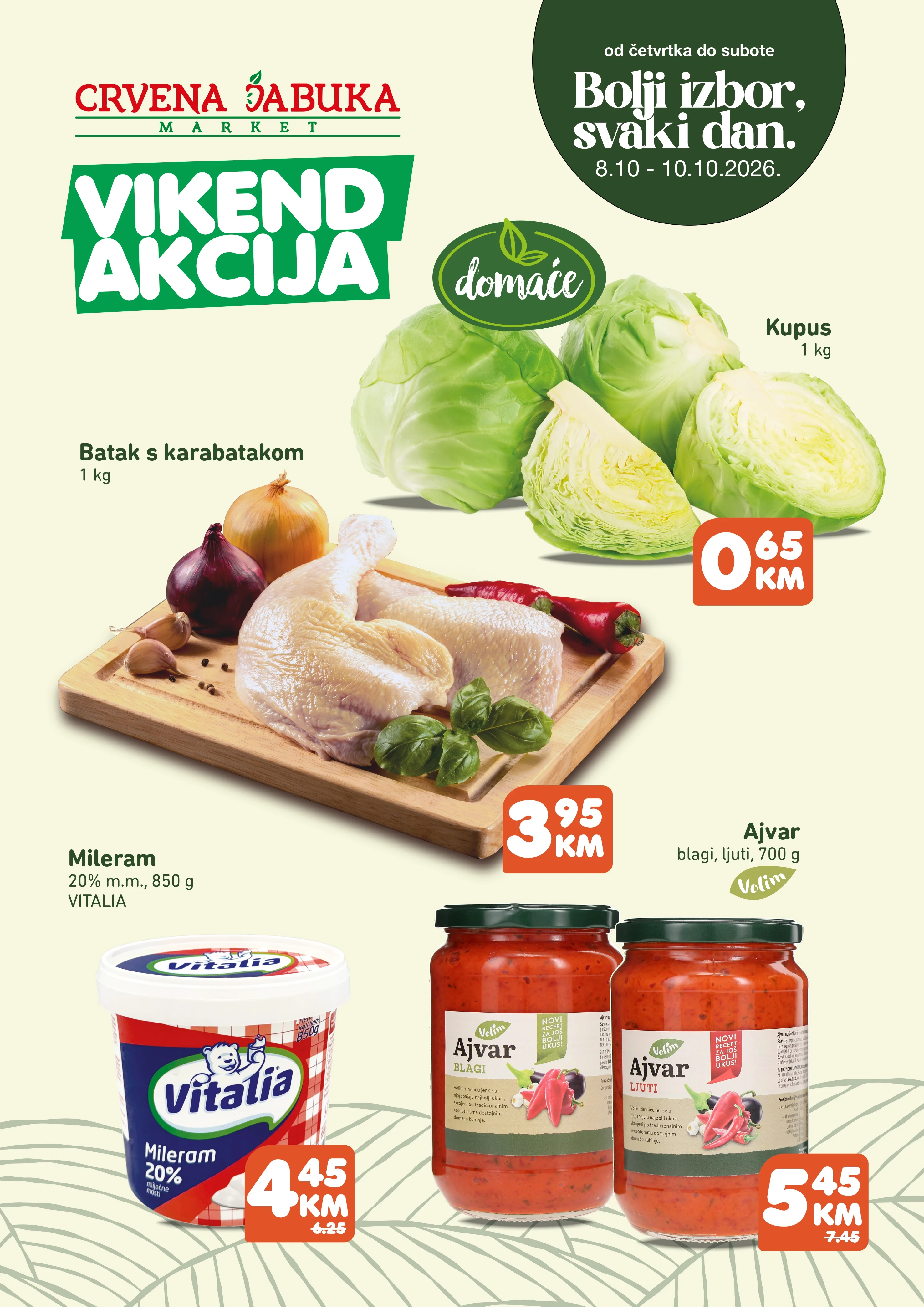 Crvena jabuka vikend akcija 8-10.10.2026. - str. 1