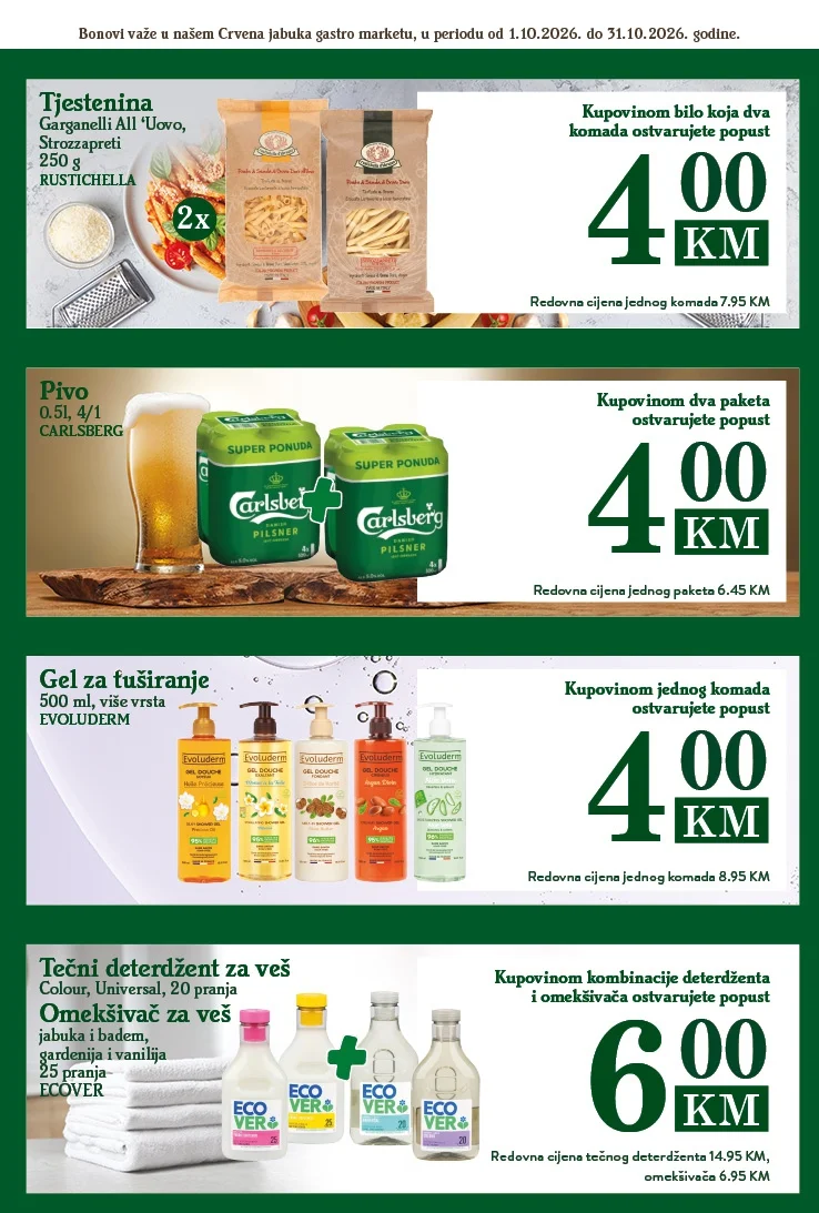 Crvena jabuka GASTRO MARKET 1-31.10.2026. - str. 12