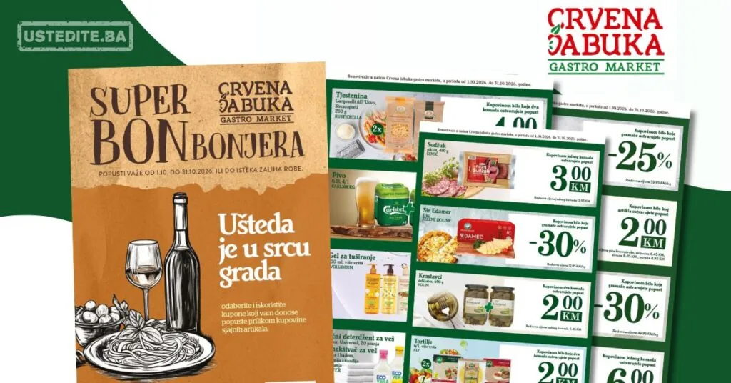Crvena jabuka GASTRO MARKET 1-31.10.2026.