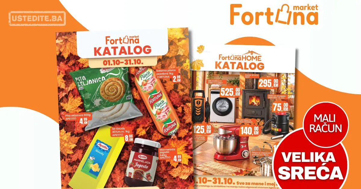 Fortuna katalog 1-31.10.2026.