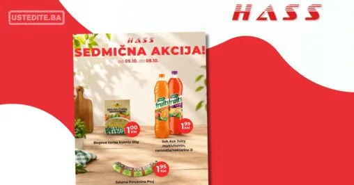 Hass komerc Zenica SEDMIČNA AKCIJA 5-8.10.2026.
