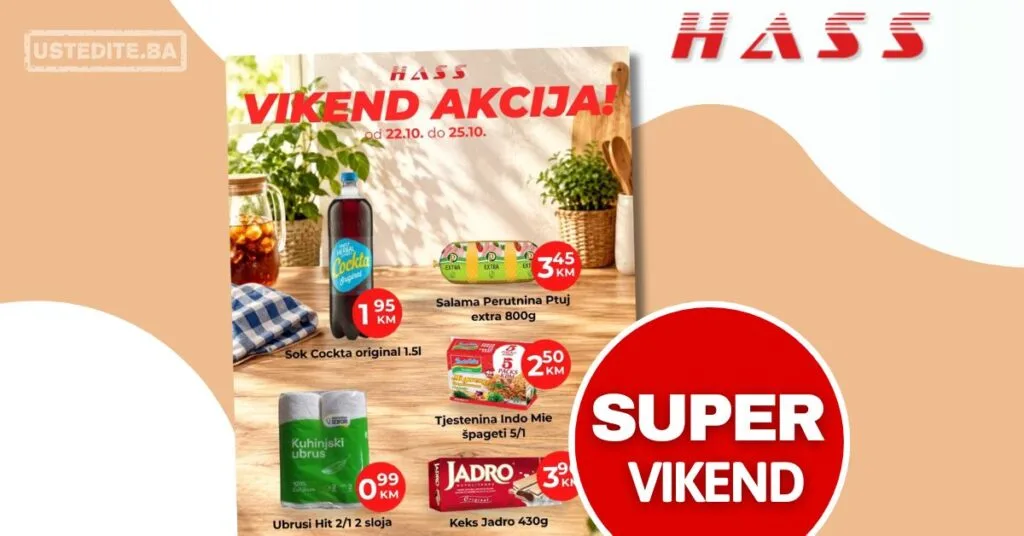 Hass komerc vikend akcija 22-25.10.2026.
