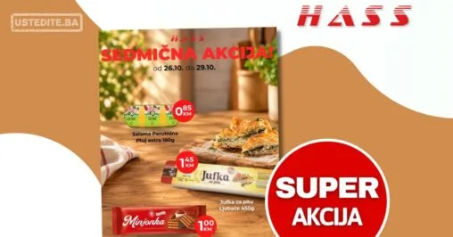 Hass komerc SEDMIČNA AKCIJA 26-29.10.2026.