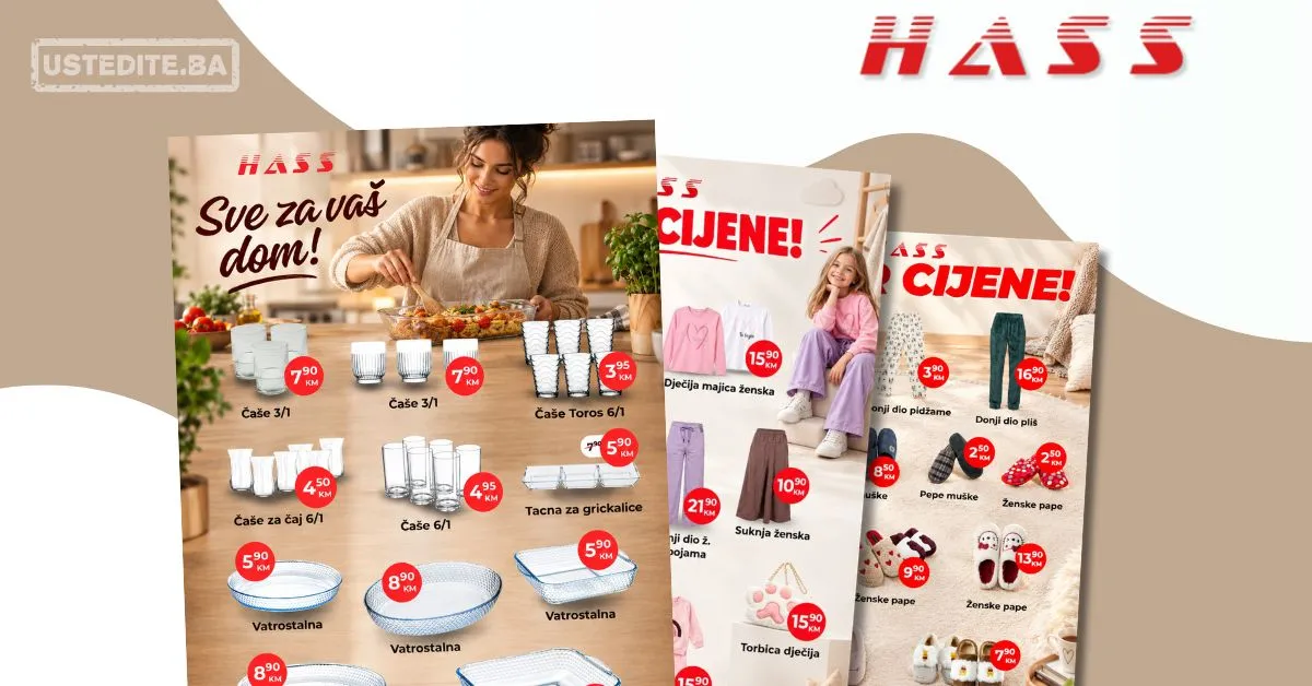 Hass komerc AKCIJA – od 7.10.2026. do isteka zaliha