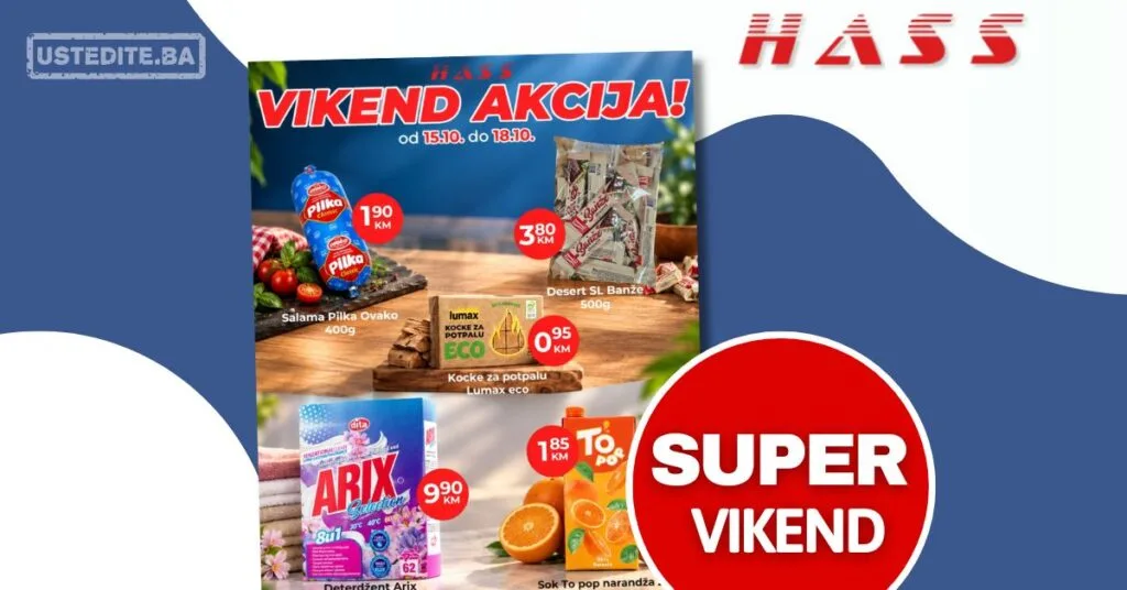 Hass komerc vikend akcija 15-19.10.2026. - str. 1