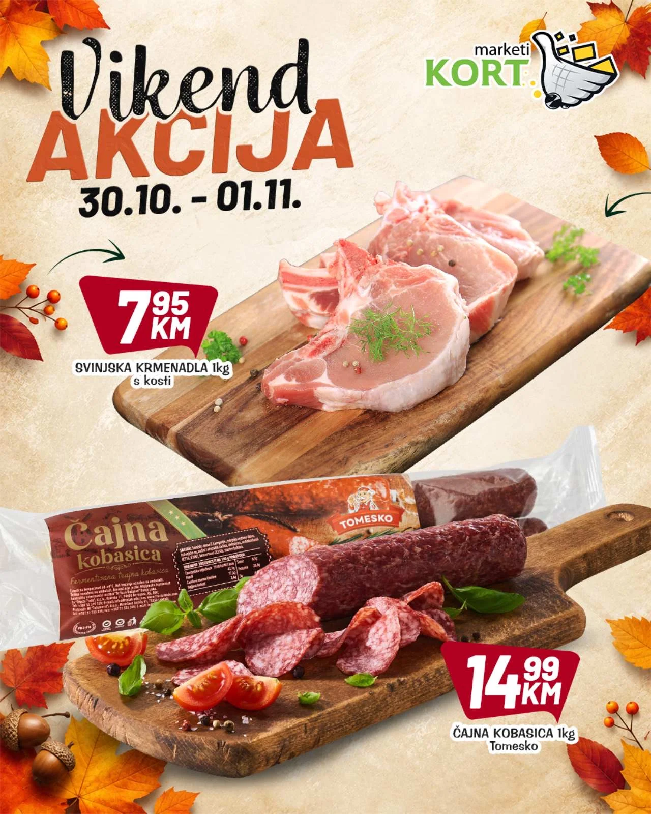 Kort vikend akcija 30.10-1.11.2026. - str. 9