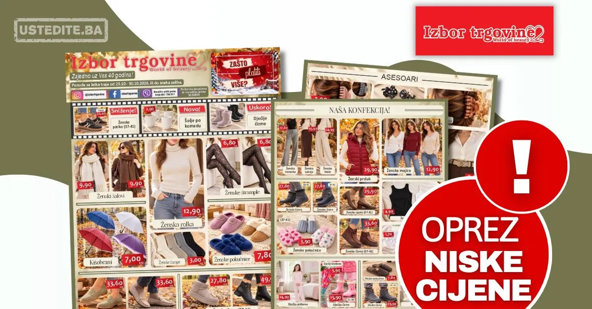 Izbor trgovine katalog 23-30.10.2026.