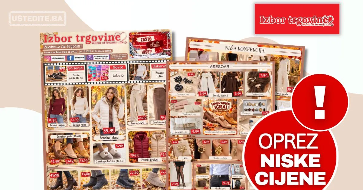 Izbor trgovine katalog 9-16.10.2026.