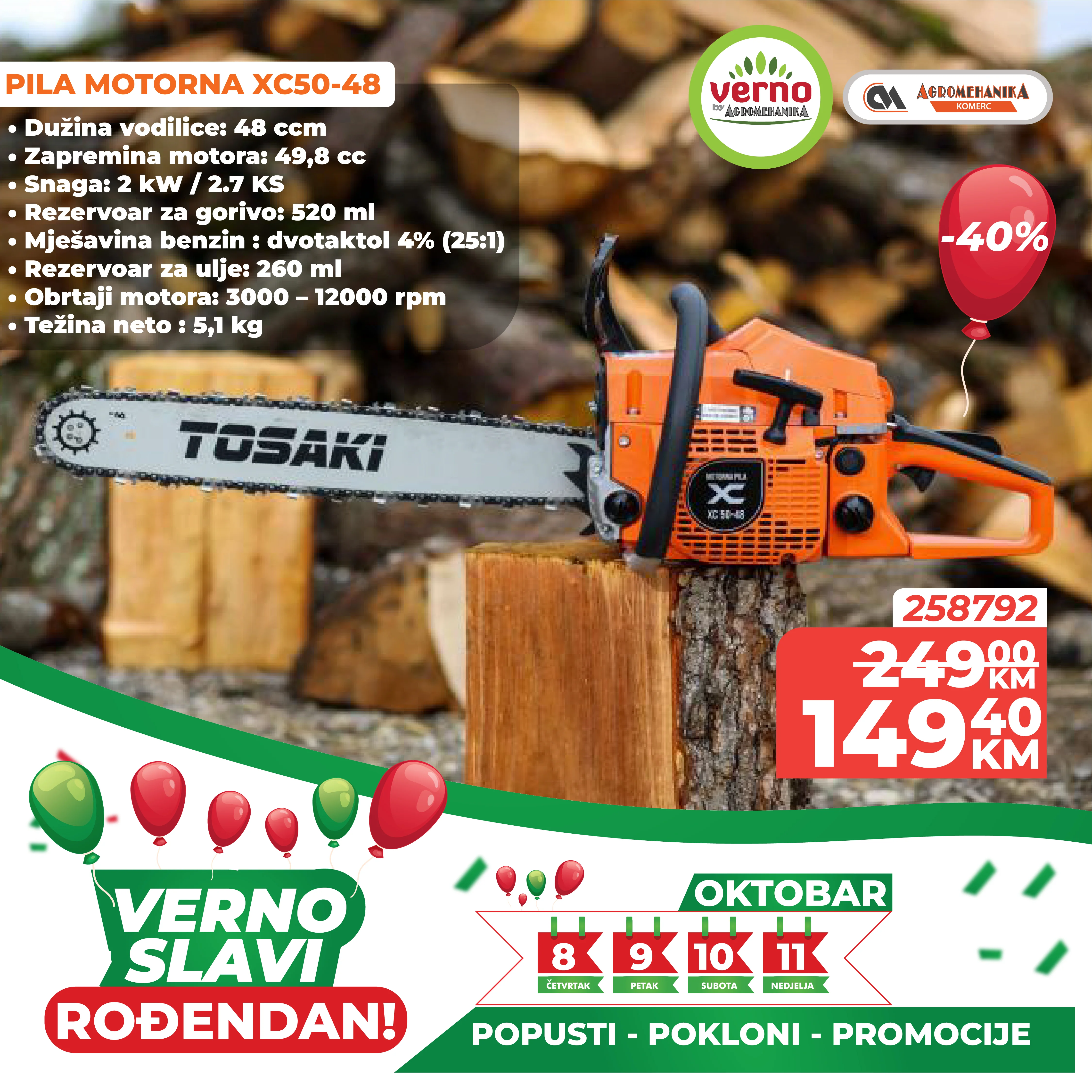 Verno by Agromehanika ROĐENDANSKI POPUSTI 8-11.10.2026. - str. 6