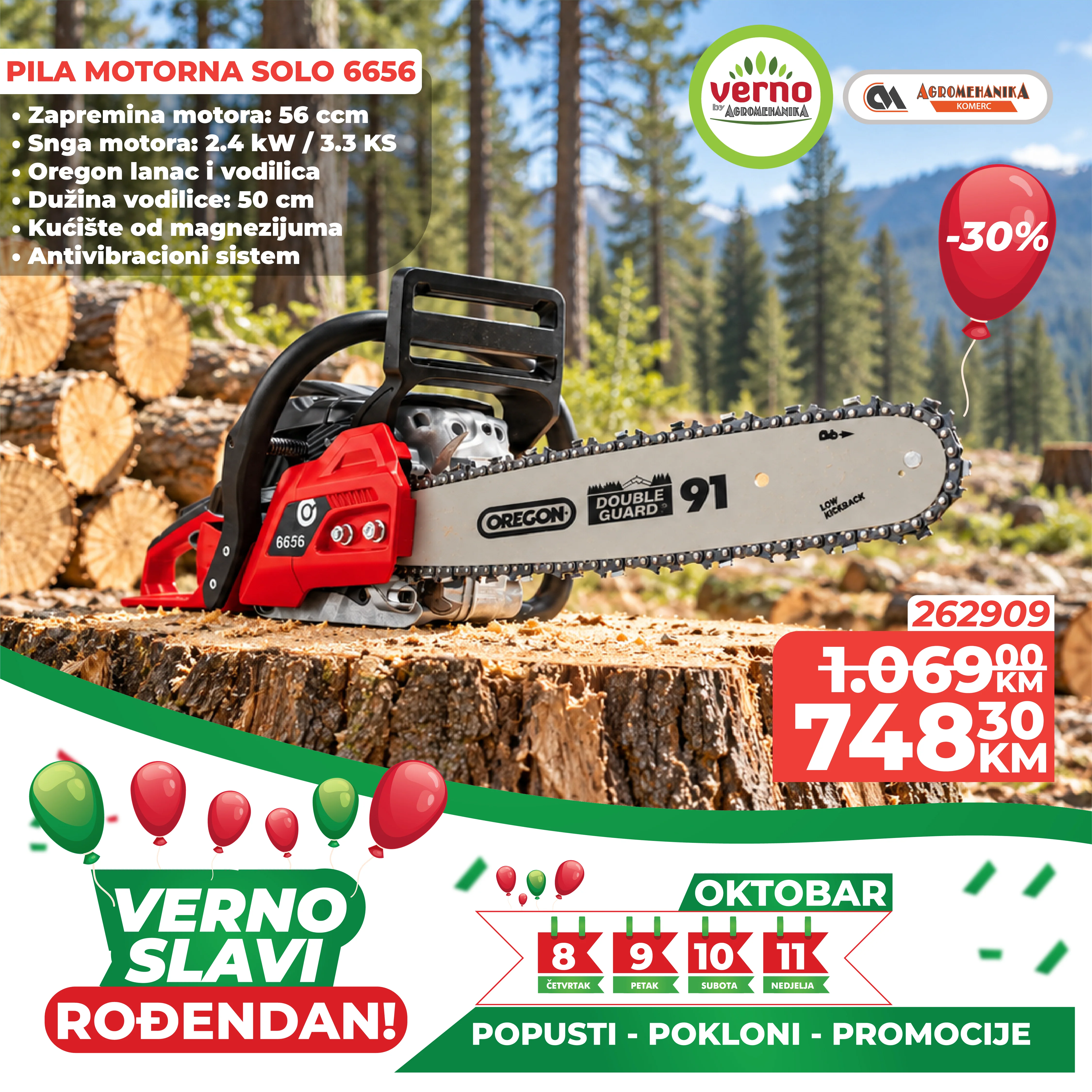 Verno by Agromehanika ROĐENDANSKI POPUSTI 8-11.10.2026. - str. 7
