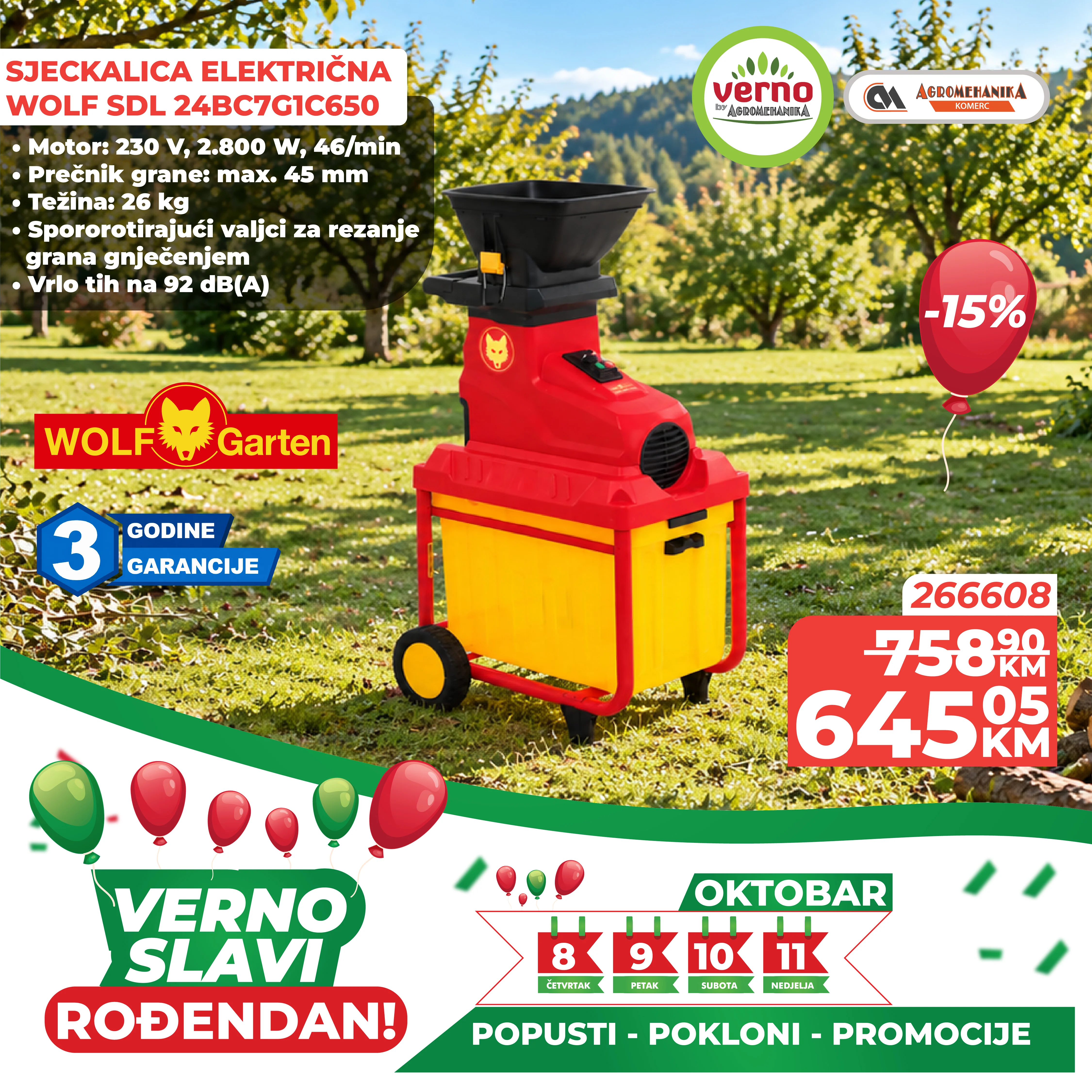 Verno by Agromehanika ROĐENDANSKI POPUSTI 8-11.10.2026. - str. 9