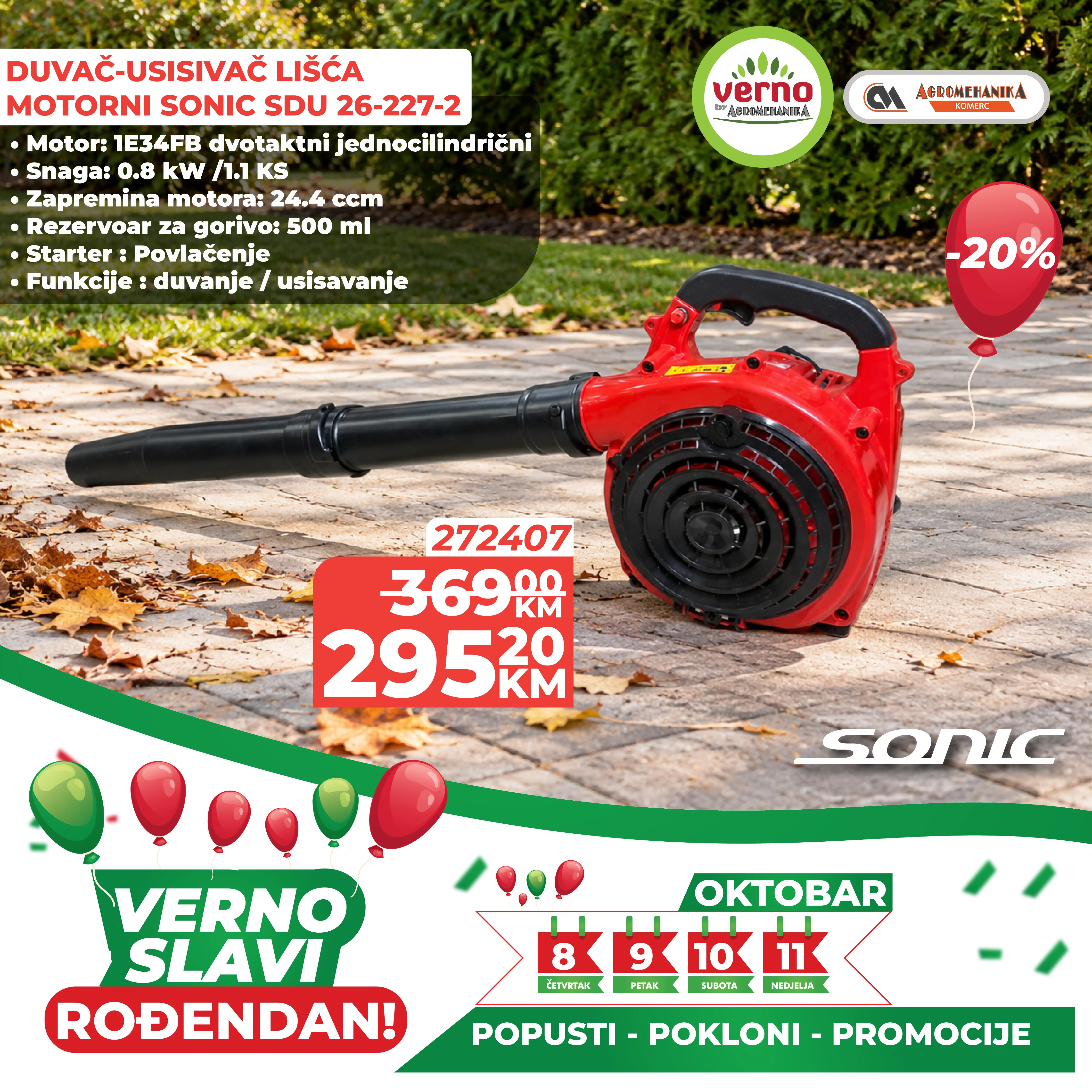 Verno by Agromehanika ROĐENDANSKI POPUSTI 8-11.10.2026. - str. 10