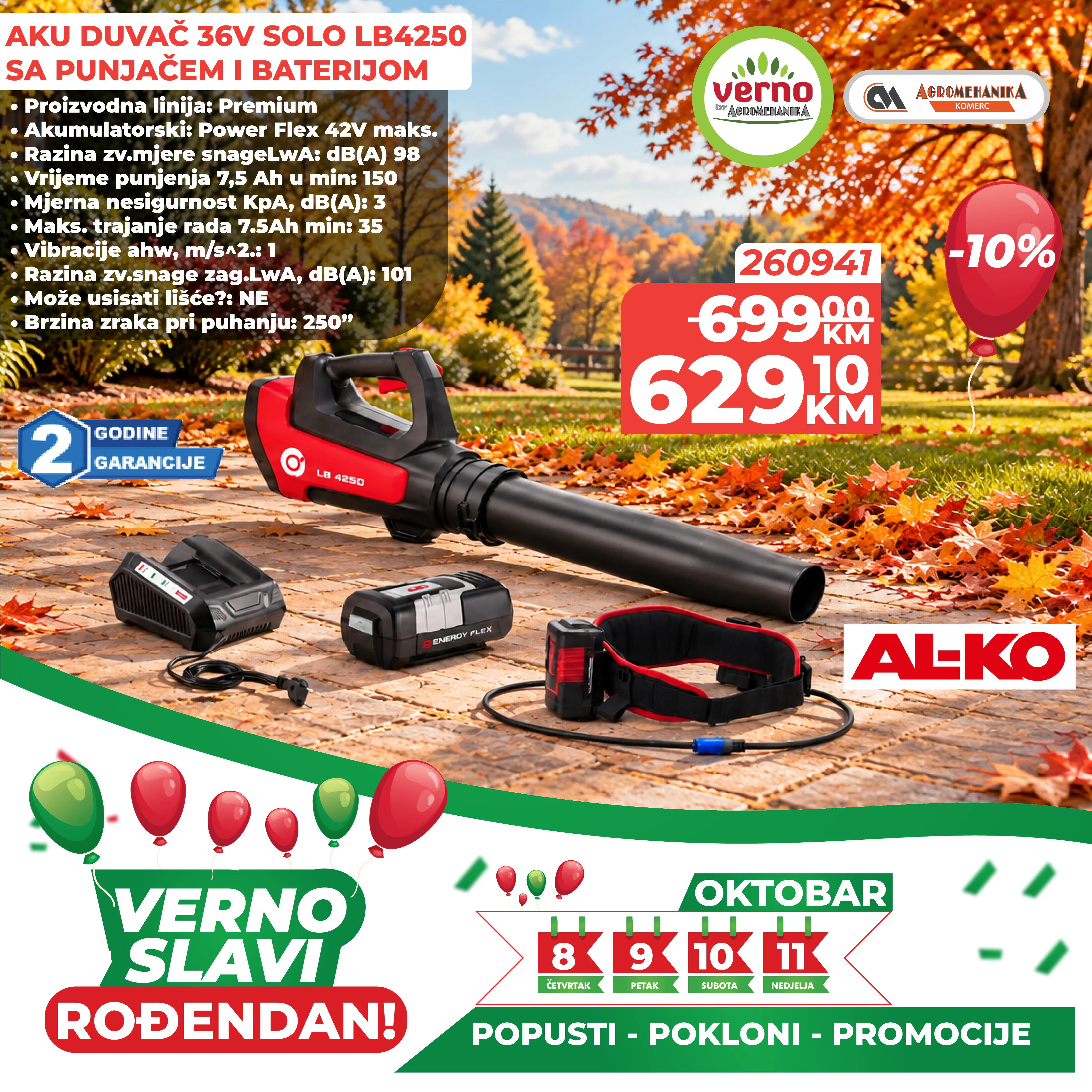 Verno by Agromehanika ROĐENDANSKI POPUSTI 8-11.10.2026. - str. 11
