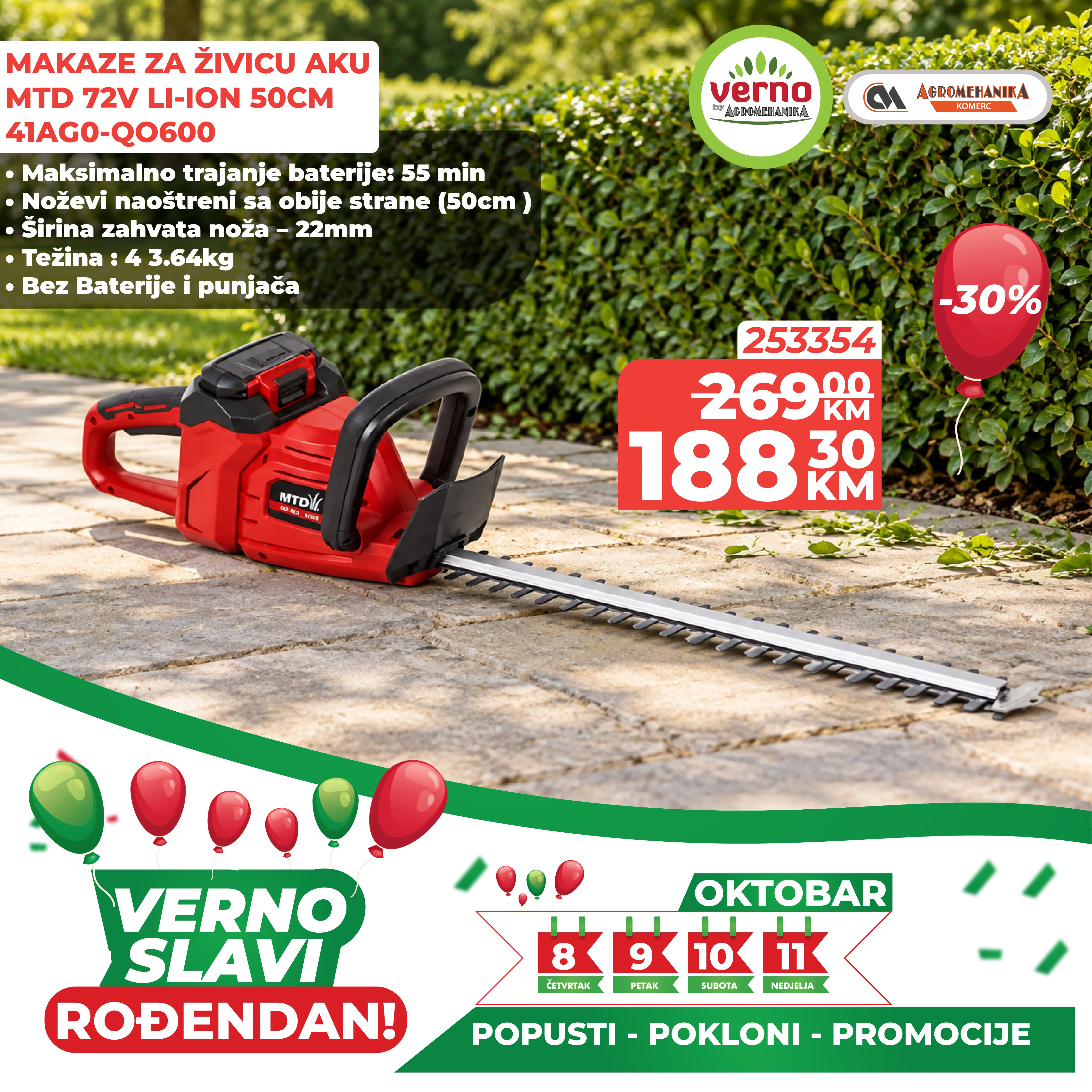 Verno by Agromehanika ROĐENDANSKI POPUSTI 8-11.10.2026. - str. 12