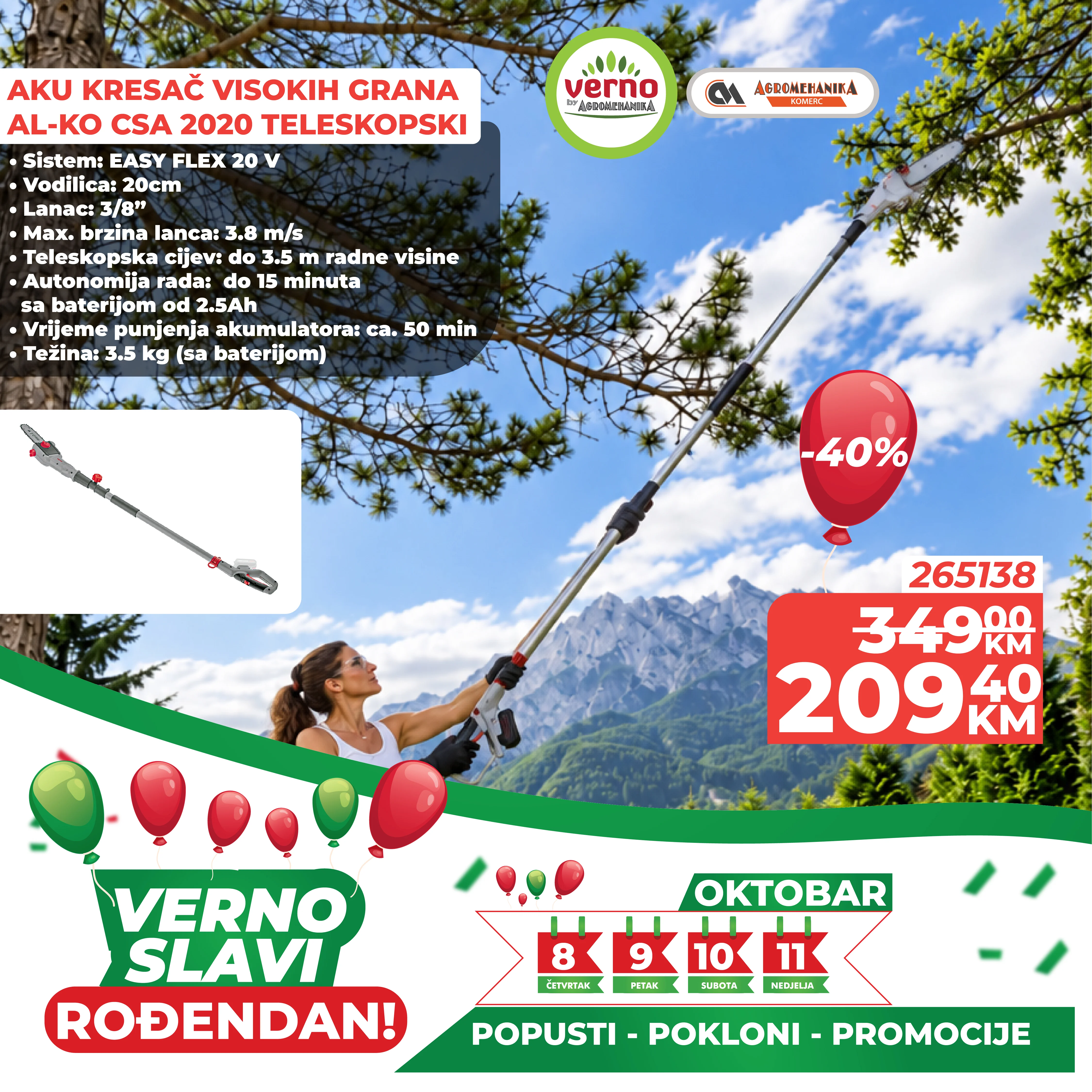 Verno by Agromehanika ROĐENDANSKI POPUSTI 8-11.10.2026. - str. 14