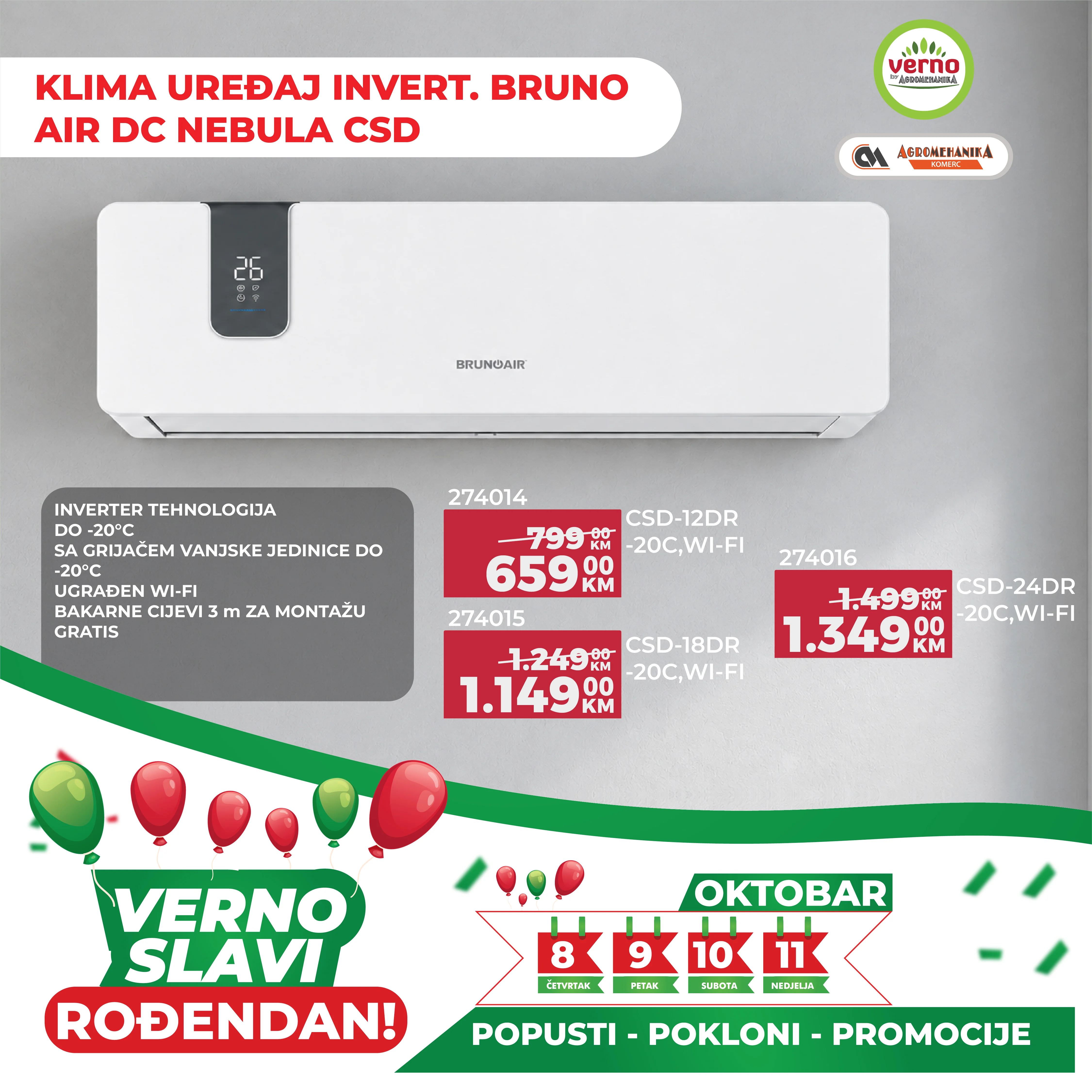 Verno by Agromehanika ROĐENDANSKI POPUSTI 8-11.10.2026. - str. 15