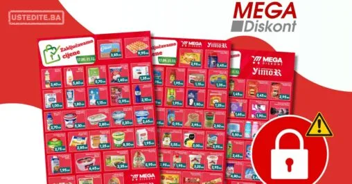 Mega Diskont ZAKLJUČANE CIJENE 17.9-31.12.2026.