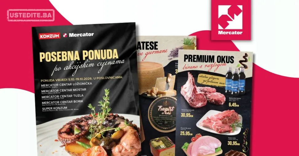 Mercator katalog POSEBNA PONUDA 5-19.10.2026.