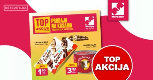Mercator AKCIJA NA KASAMA 26-28.10.2026.