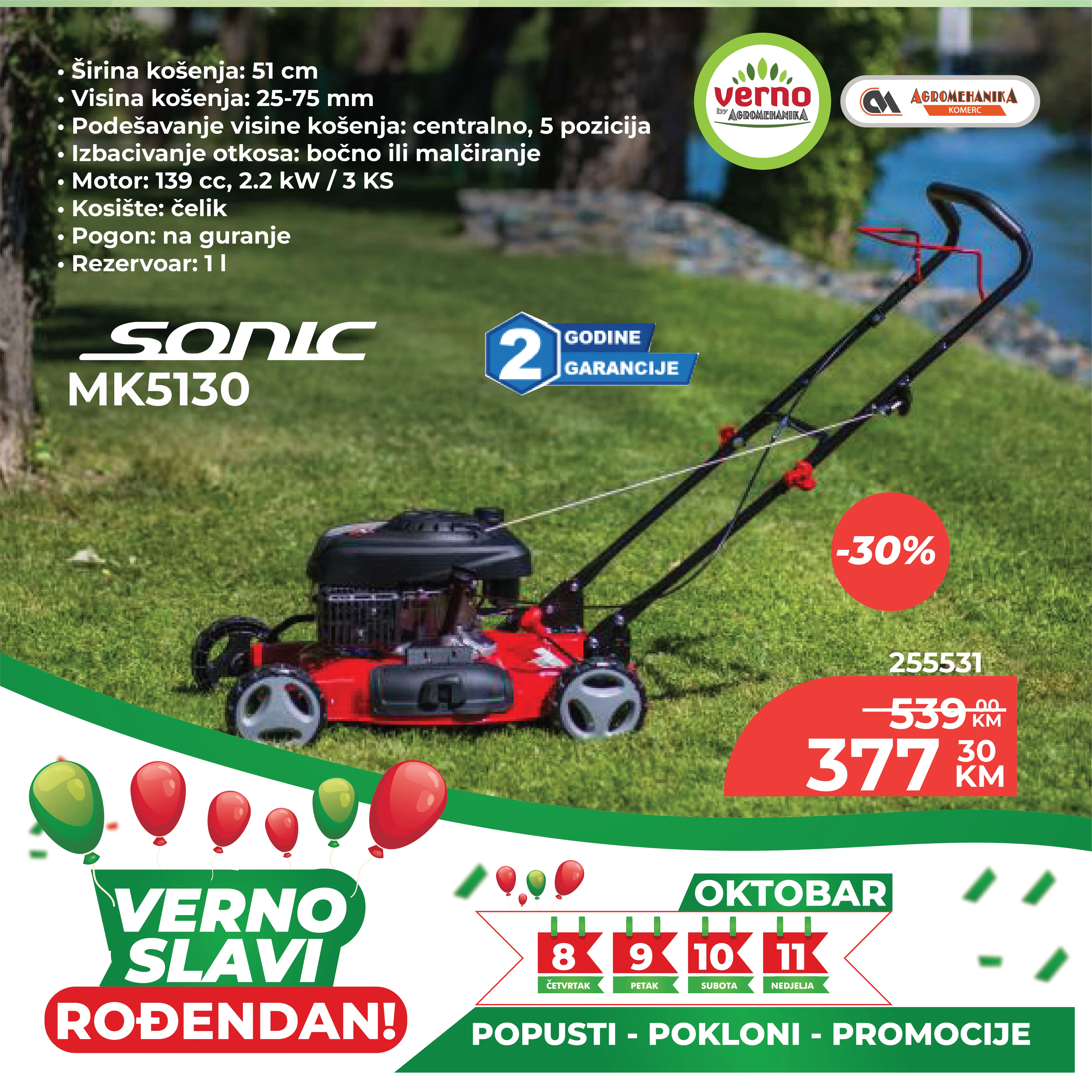 Verno by Agromehanika ROĐENDANSKI POPUSTI 8-11.10.2026. - str. 2