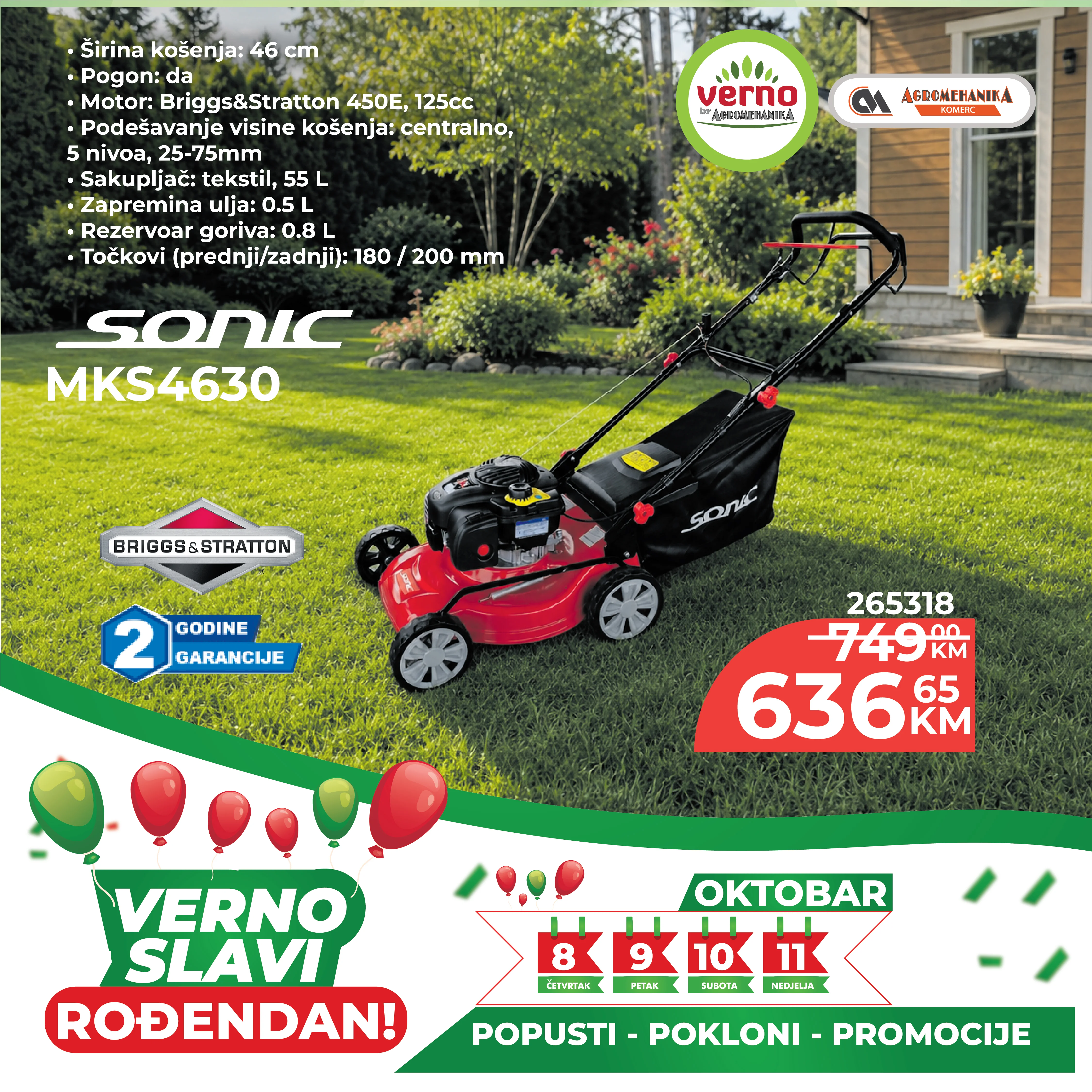 Verno by Agromehanika ROĐENDANSKI POPUSTI 8-11.10.2026. - str. 4