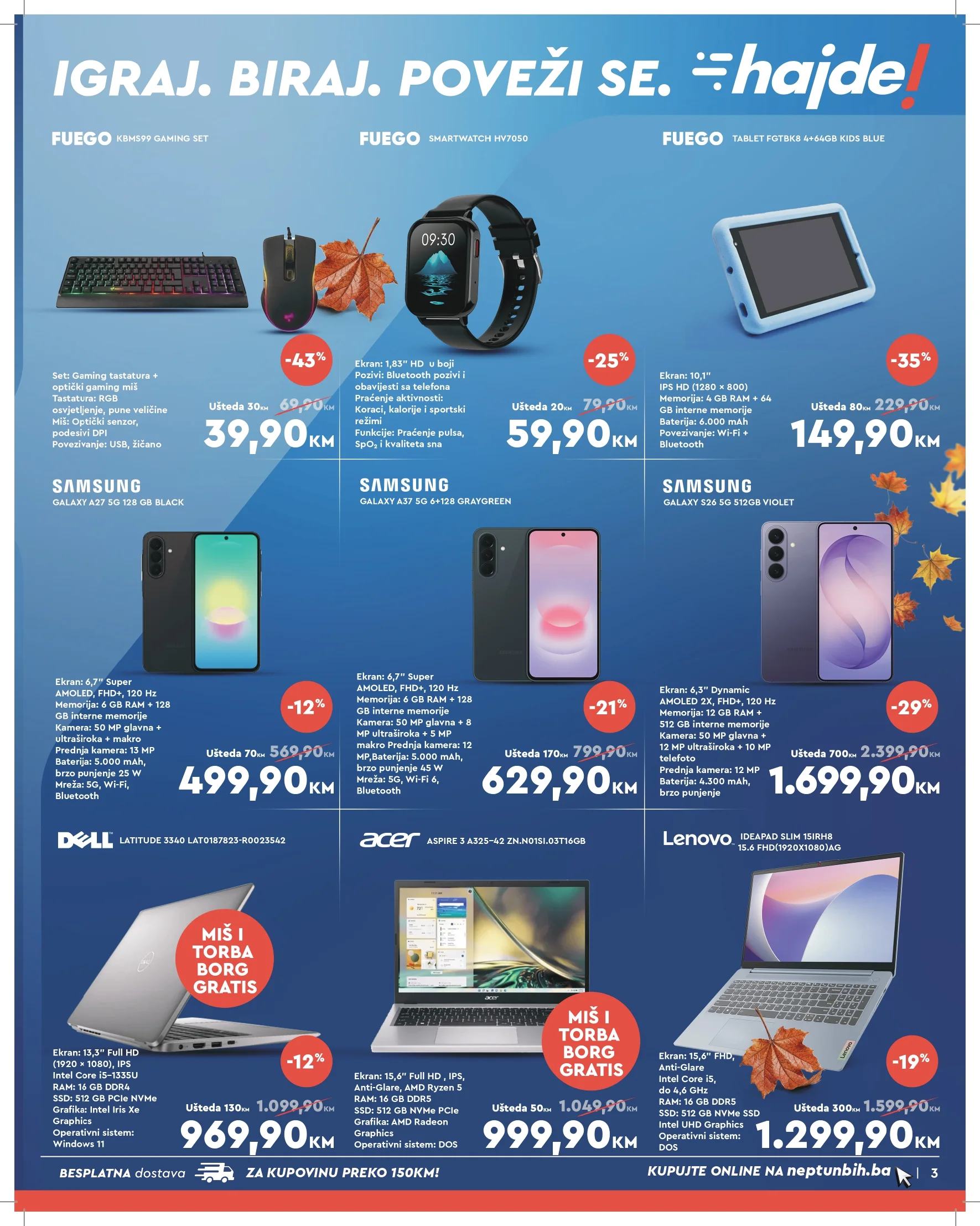 Neptun katalog 1-31.10.2026. - str. 3