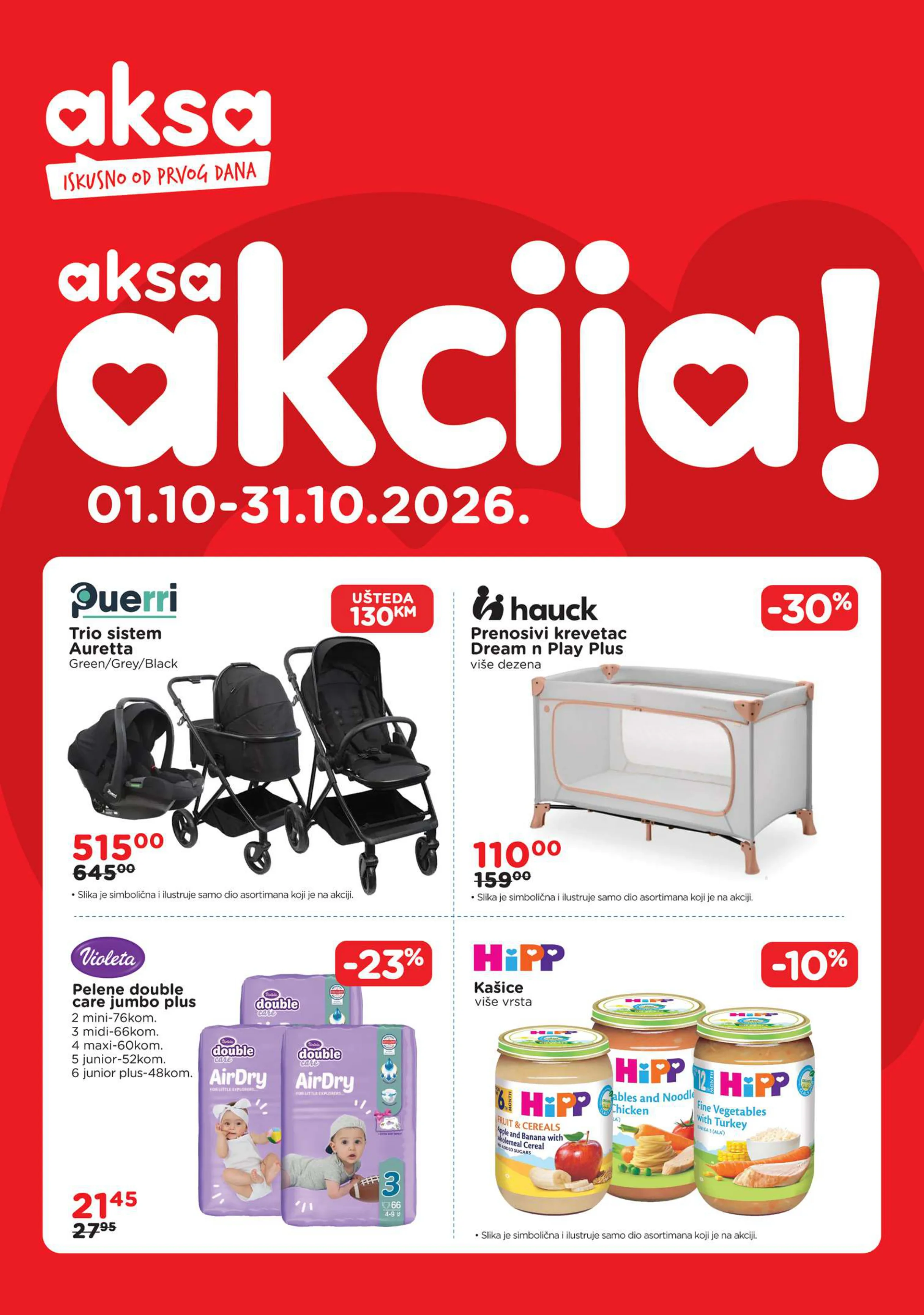Aksa katalog 1-31.10.2026. - str. 1