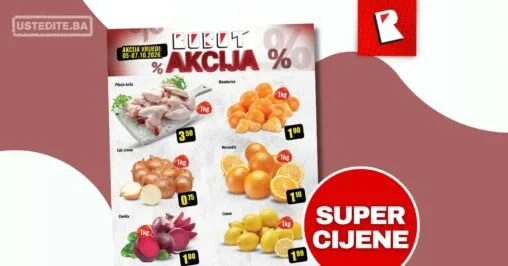 Robot akcija za početak sedmice 5-7.10.2026.