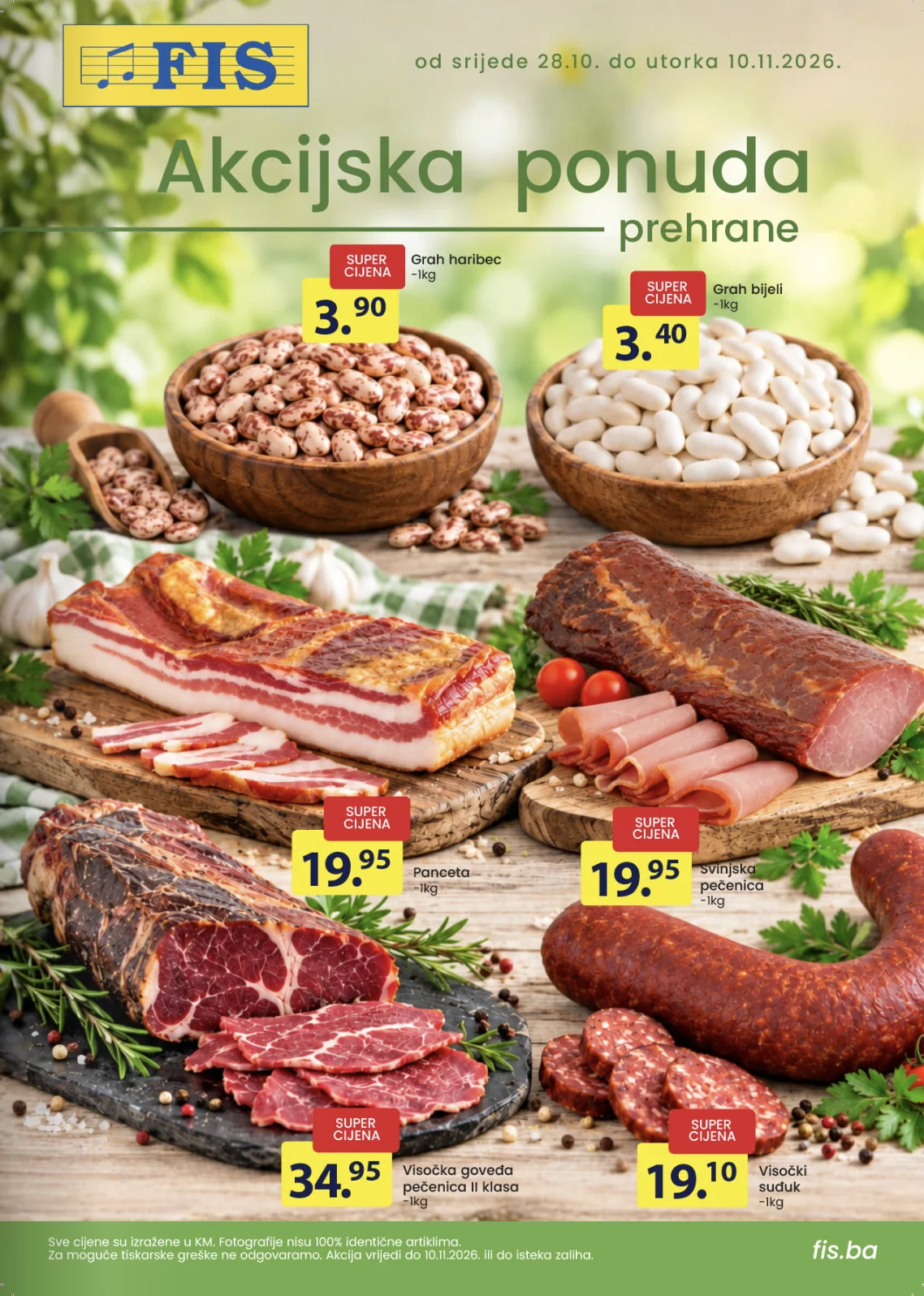 Fis katalog PREHRANA & HEMIJA 28.10-10.11.2026. - str. 1
