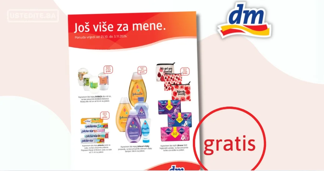 dm GRATIS 21.10-3.11.2026.