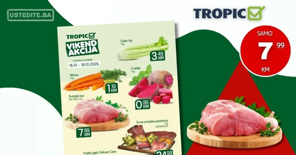 Tropic vikend akcija 16-18.10.2026. - str. 1