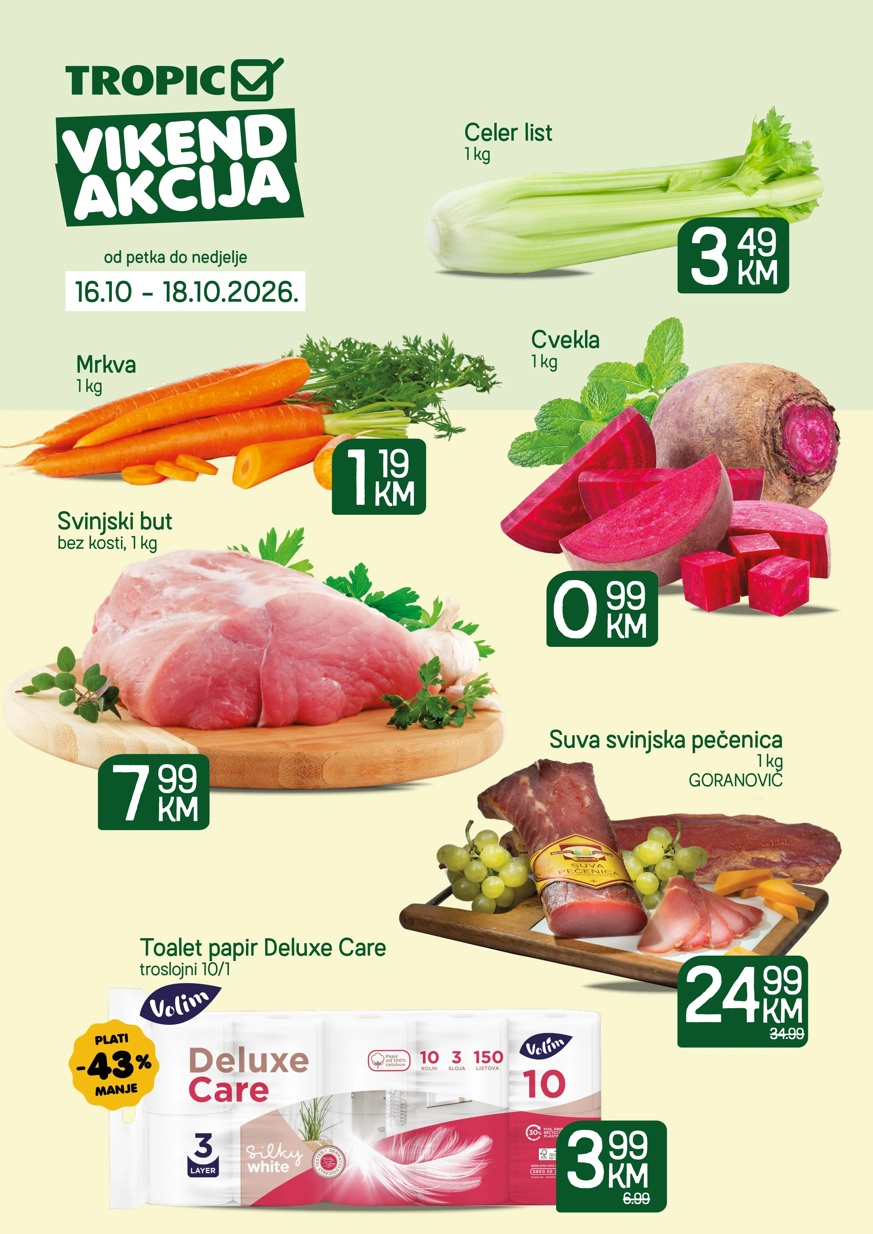 Tropic vikend akcija 16-18.10.2026. - str. 1