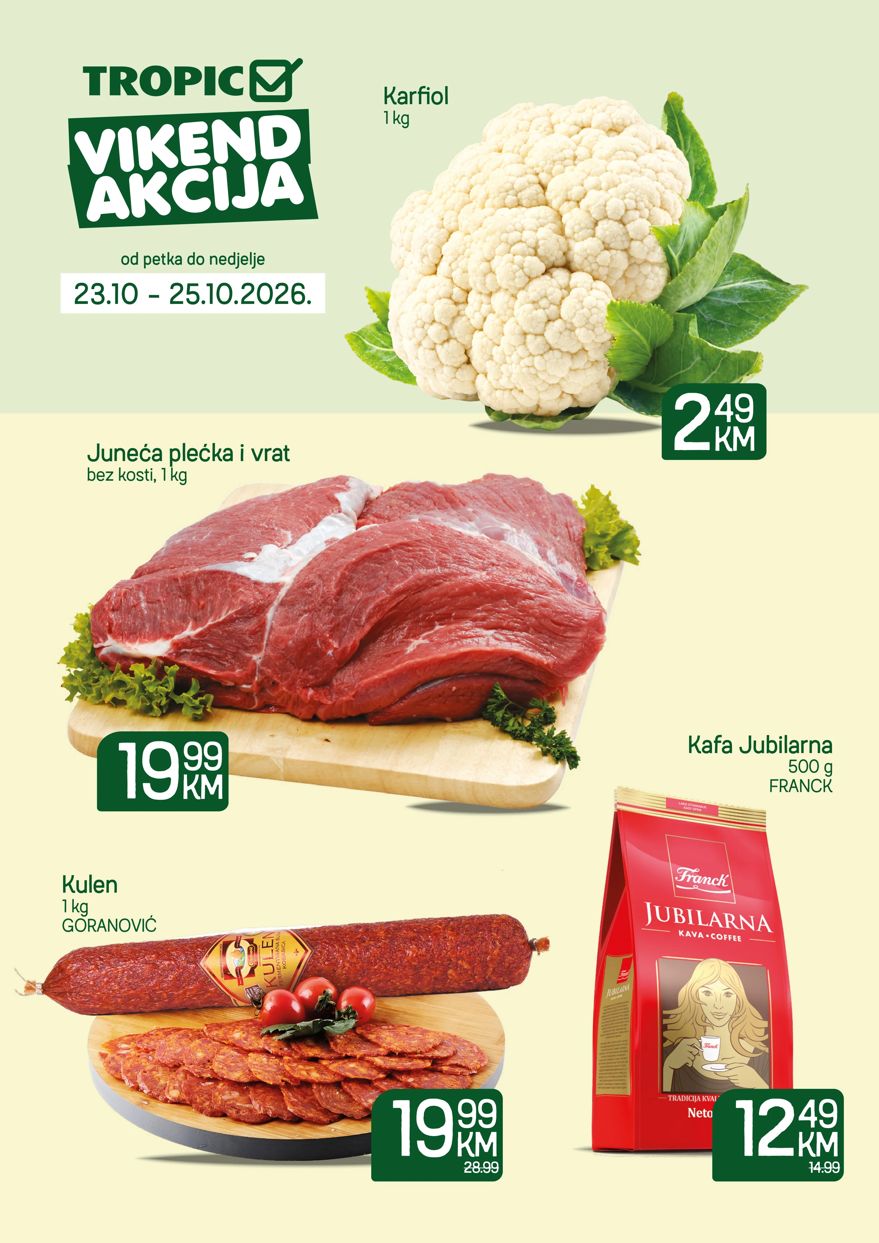 Tropic vikend akcija 23-25.10.2026. - str. 1