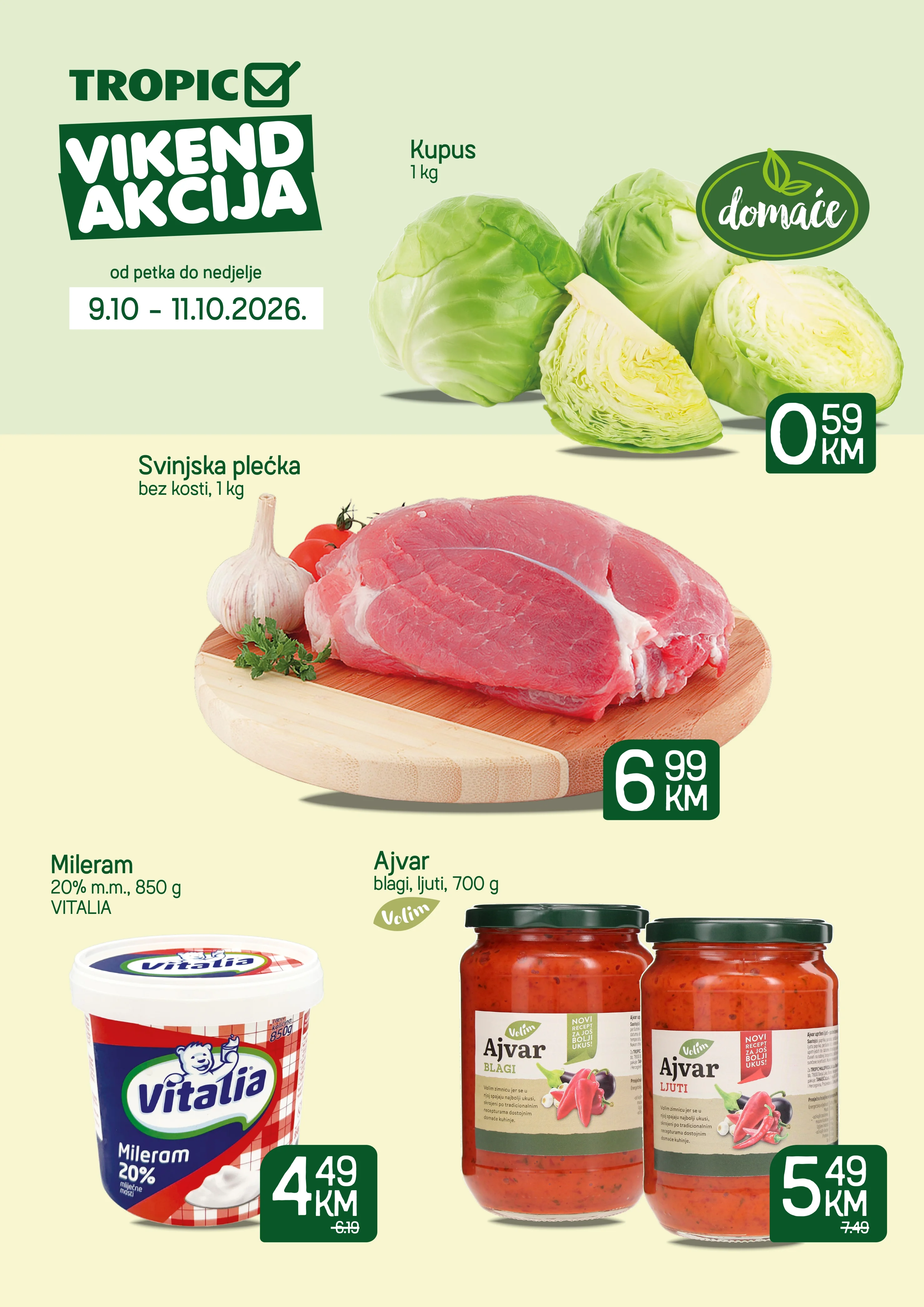 Tropic vikend akcija 9-11.10.2026. - str. 1