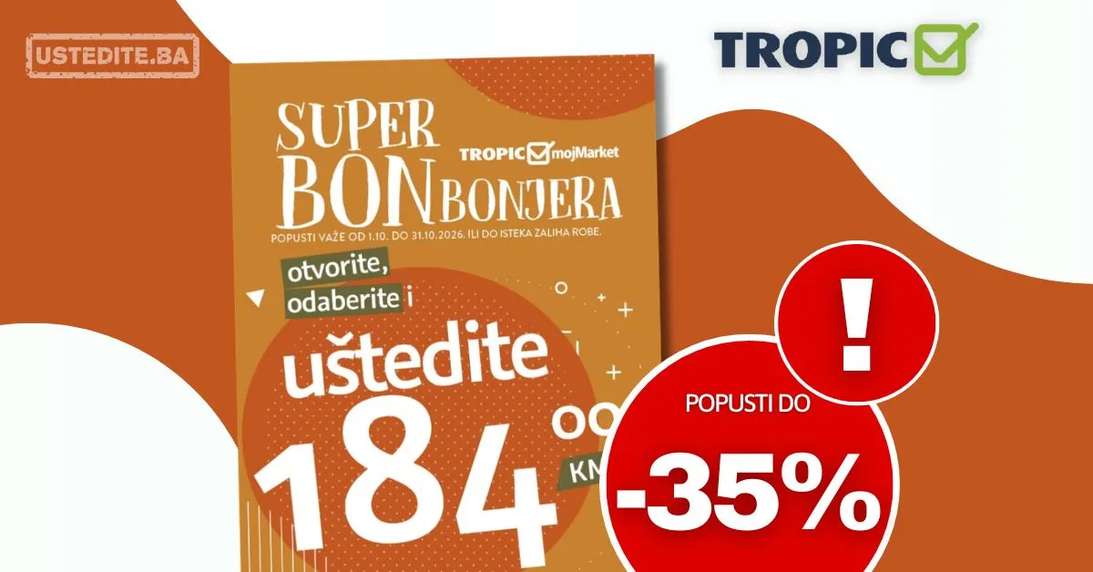 Tropic katalog BONBONJERA 1-31.10.2026.