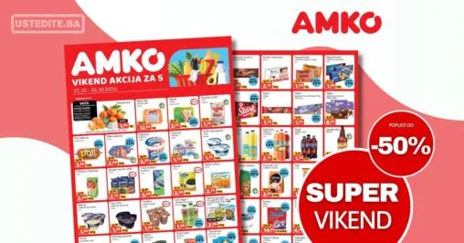 Amko vikend akcija 22-26.10.2026.