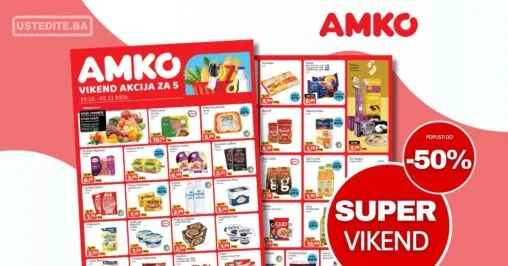 Amko vikend akcija 29.10-2.11.2026.
