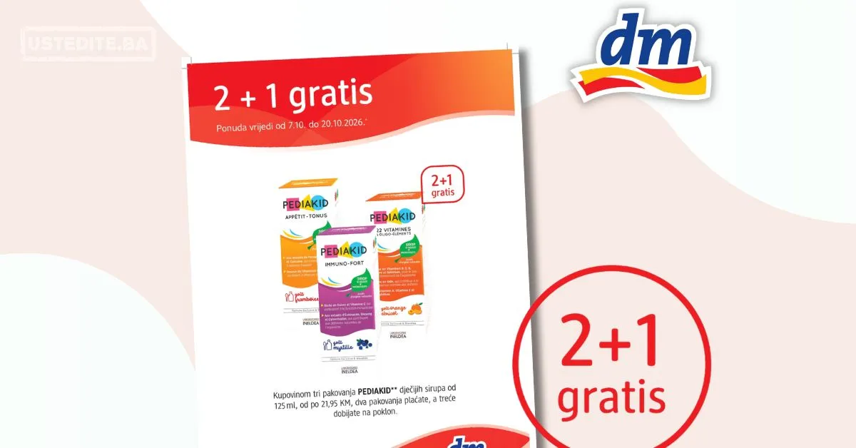 dm 2+1 GRATIS 7-20.10.2026.