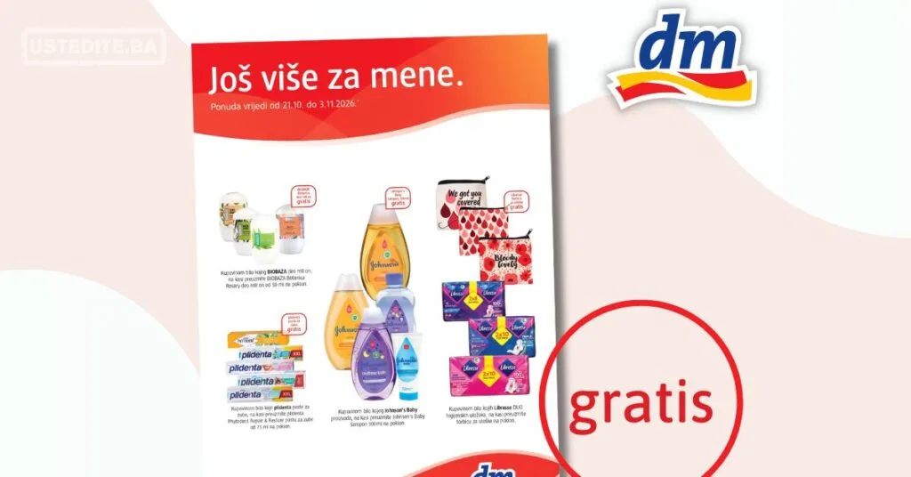 dm GRATIS 21.10-3.11.2026.