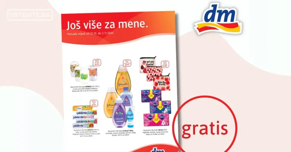 dm GRATIS 21.10-3.11.2026.
