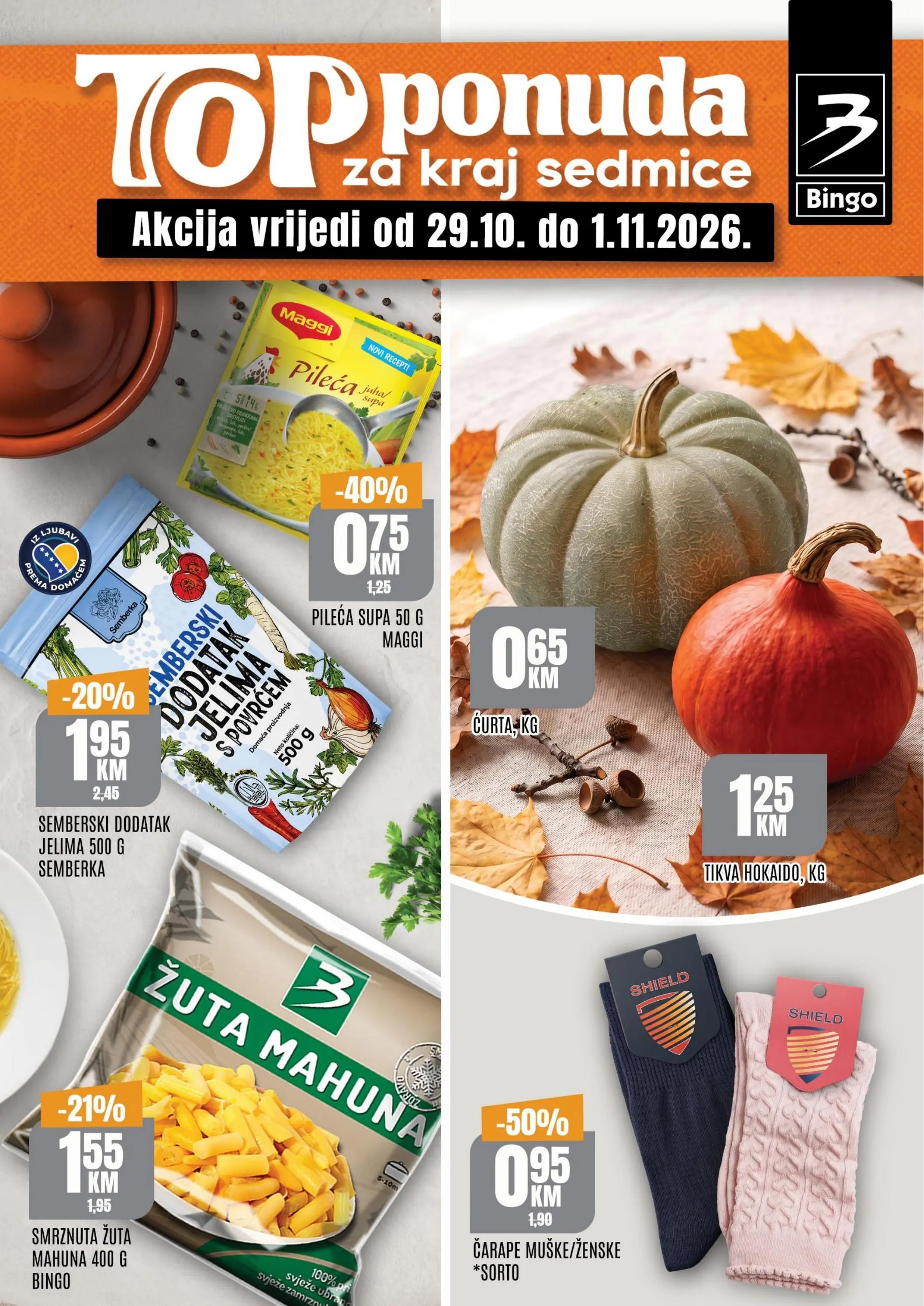 Bingo vikend akcija 29.10-1.11.2026. - str. 1