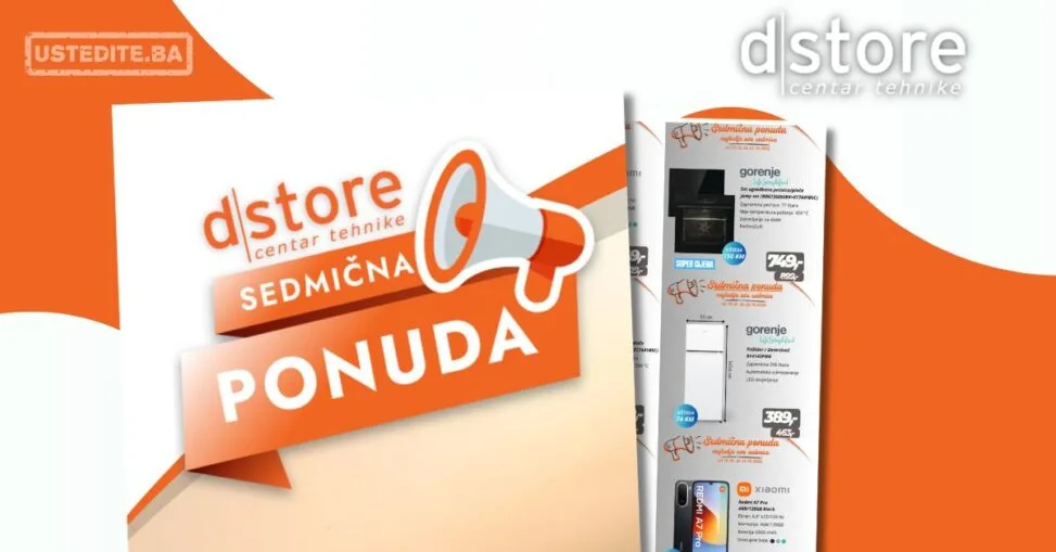 Dstore SEDMIČNA PONUDA 19-25.10.2026.