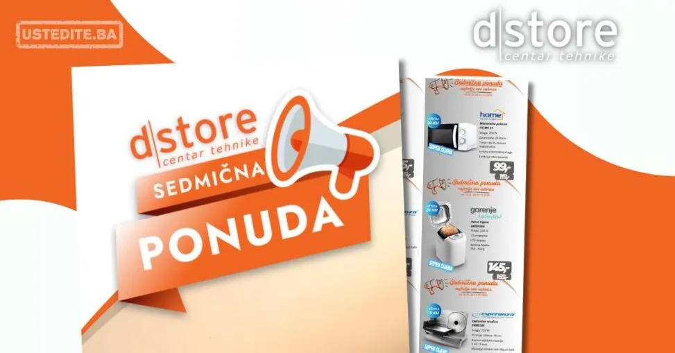 Dstore SEDMIČNA PONUDA 26.10-1.11.2026.