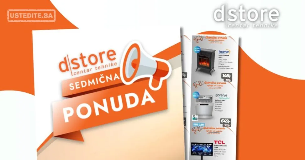 Dstore SEDMIČNA PONUDA 5-11.10.2026.