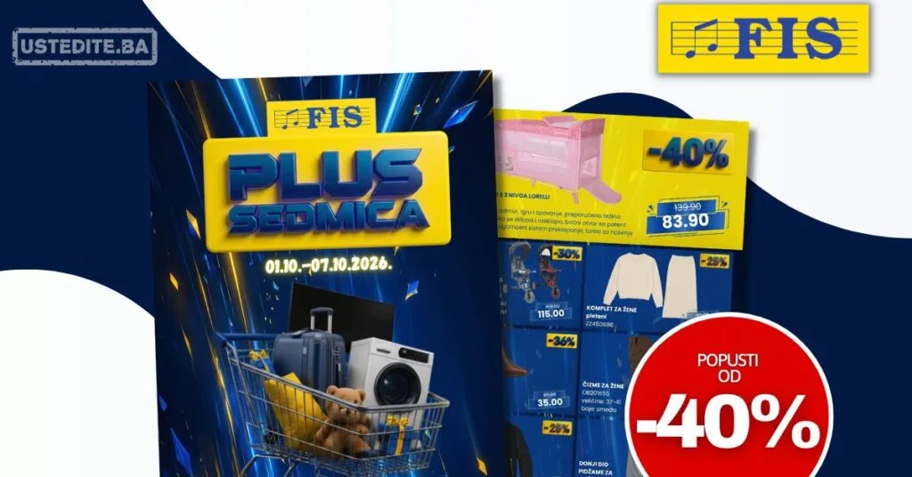 Fis akcija PLUS SEDMICA 1-7.10.2026.