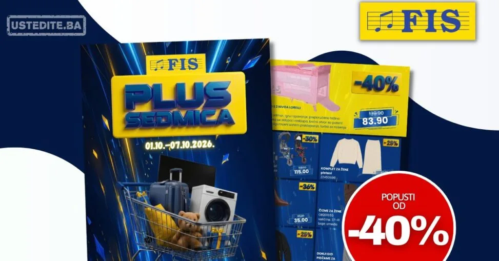 Fis akcija PLUS SEDMICA 1-7.10.2026.