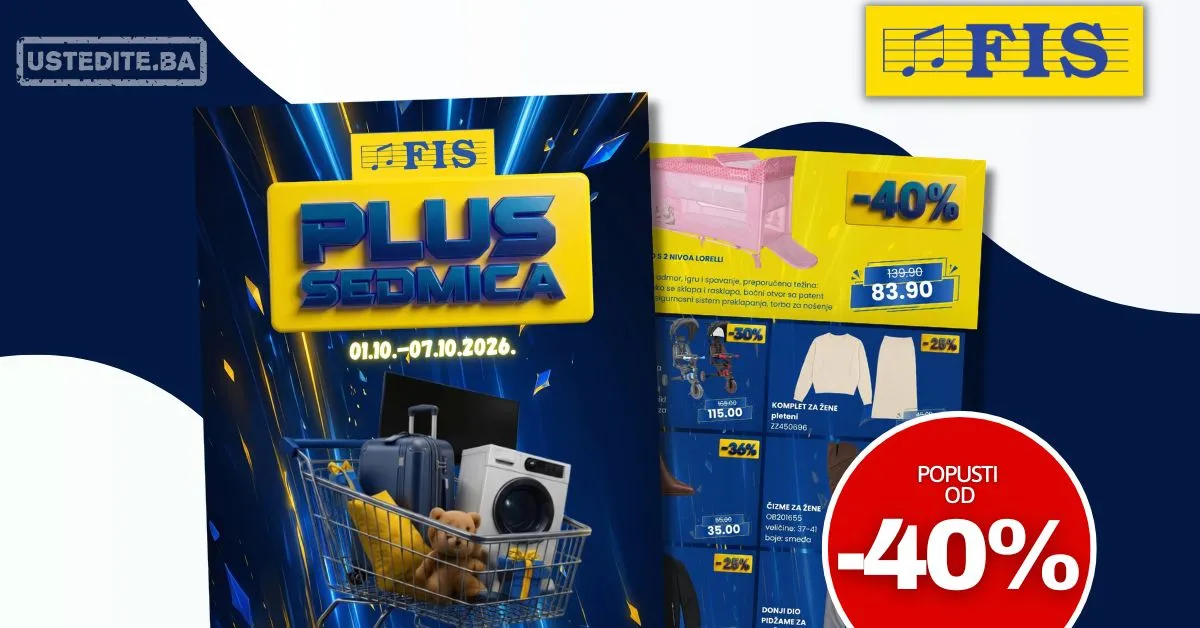 Fis akcija PLUS SEDMICA 1-7.10.2026.