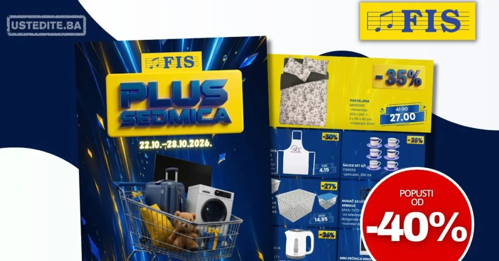 Fis akcija PLUS SEDMICA 22-28.10.2026.
